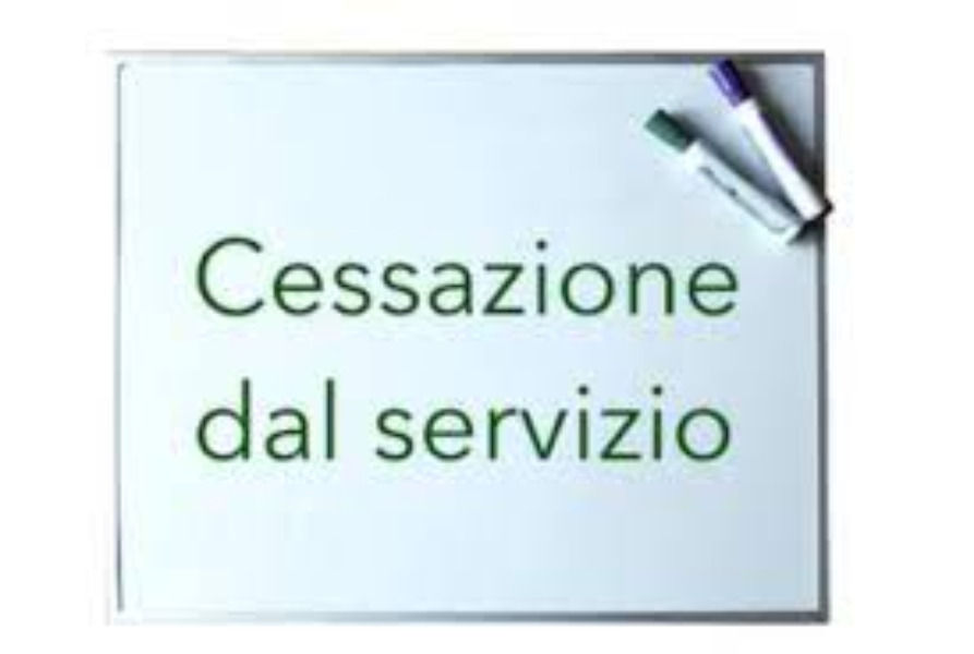 Cessazioni dal servizio del personale scolastico dal 1° settembre 2024